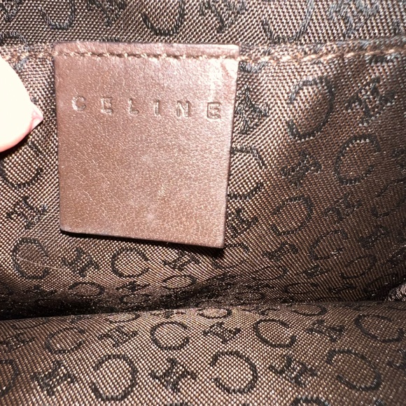 Authentic Celine Triomphe Canvas Pouch - Picture 6 of 7
